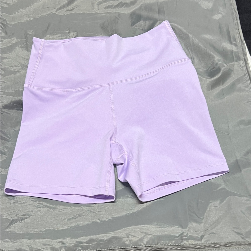 Lavender Women's High-Waisted Shorts
